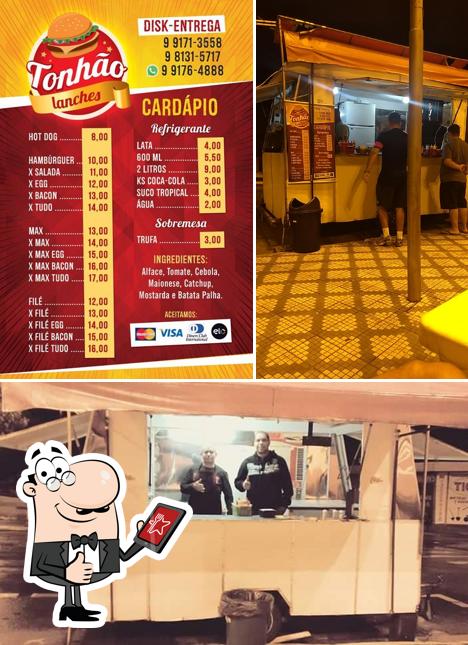 Look at this pic of Tonhão Lanches