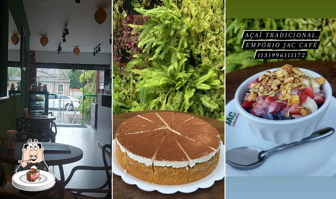 Bolo de chocolate em EMPÓRIO JAC CAFÉ - Bertioga - SP