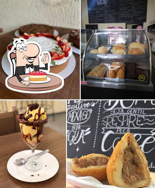 Bolo de queijo em Elogio's Café