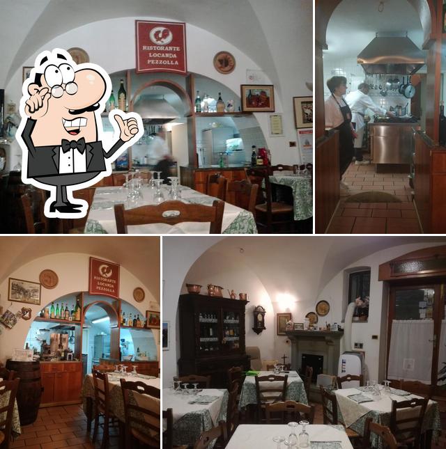 Gli interni di Locanda Pezzolla