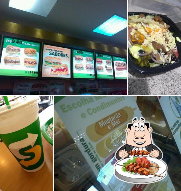 Comida em Subway