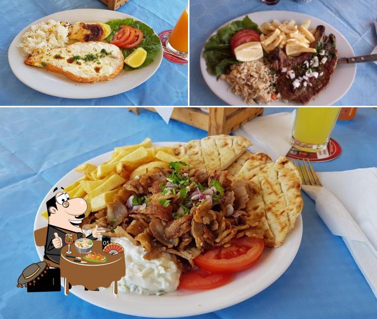 Food at Taverna Cavos