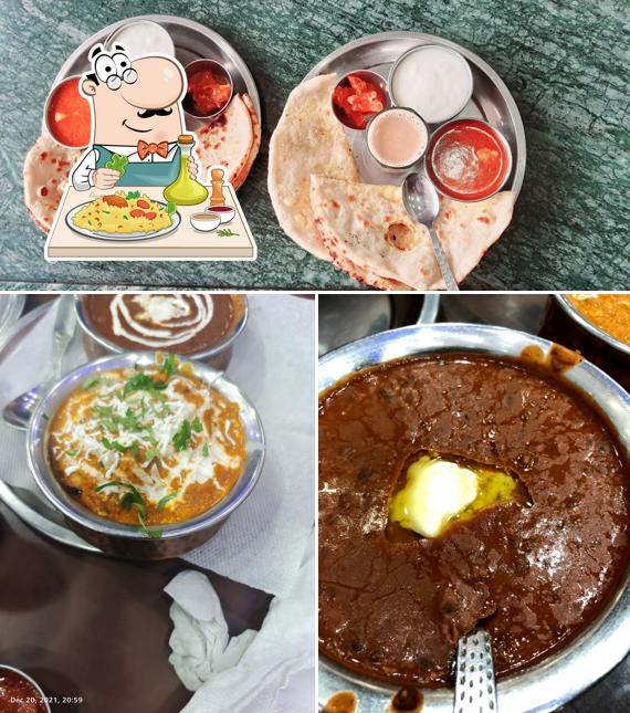 Meals at Bhandari Restaurant