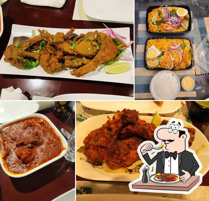 Блюда в "Rock 'N' Grill Authentic Indian Cuisine & Bar"