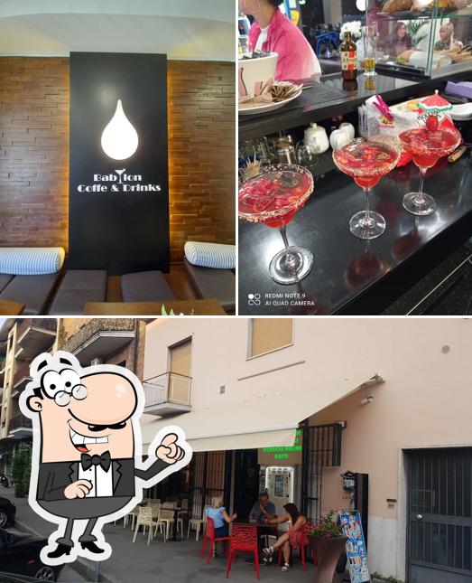 Gli interni di Babylon Coffe & Drinks