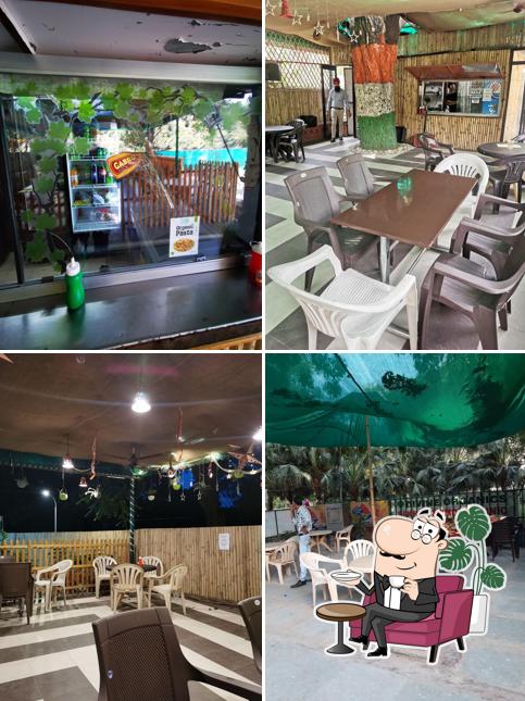 The interior of Divine Cafe
