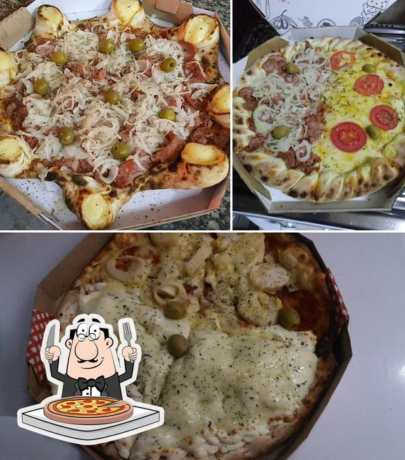 Escolha diversos variedades de pizza