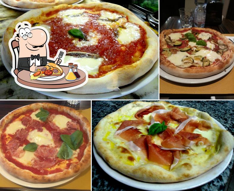 Choisissez des pizzas à Pancaffè