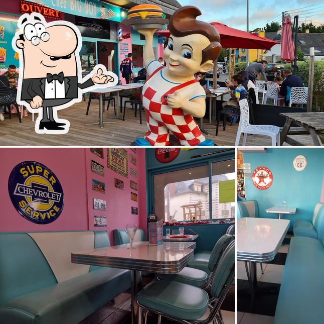 L'intérieur de Chez Big Boy