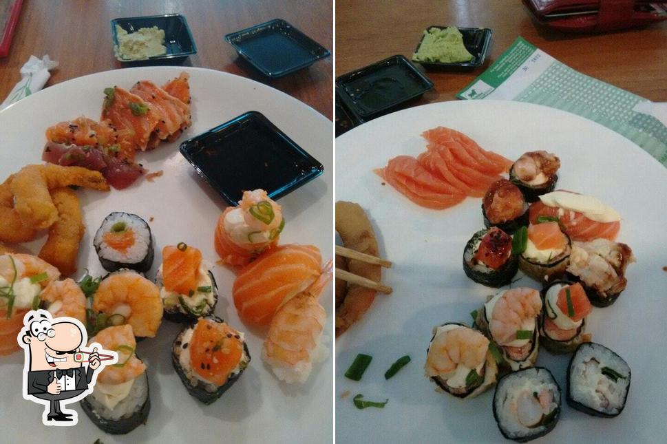 Experimente diversas opções de sushi