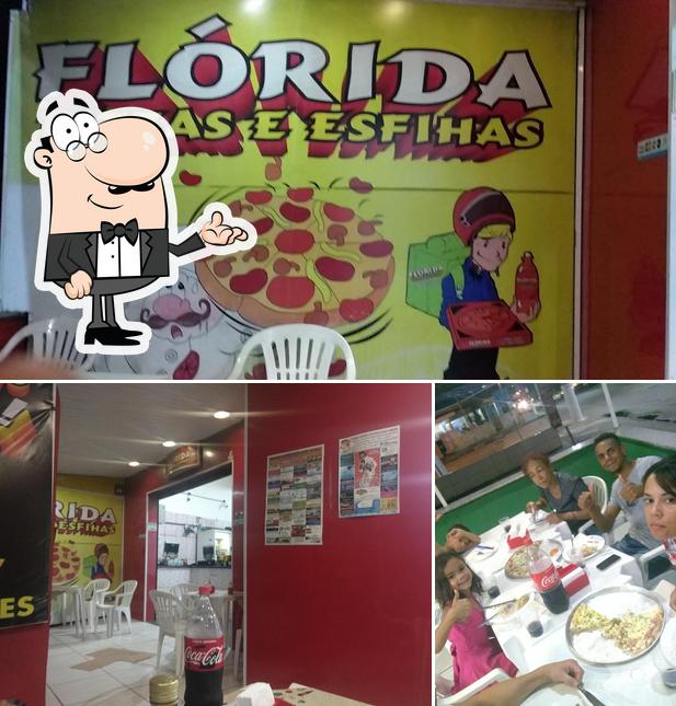 O interior do Florida - Pizzas E Esfihas