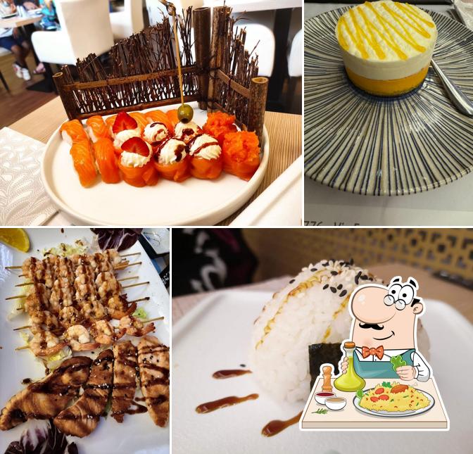 Platti al Ristorante Home Sushi