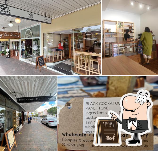Black Cockatoo Bakery in Katoomba Restaurant menu and reviews