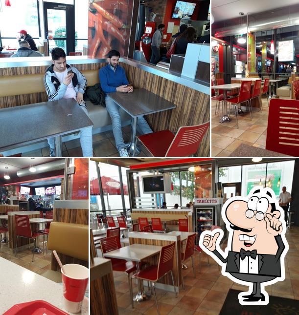 El interior de Burger King Öhringen