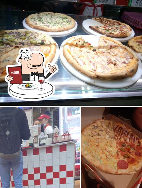Еда и внутреннее оформление - все это можно увидеть на этом фото из Pizza Express 24