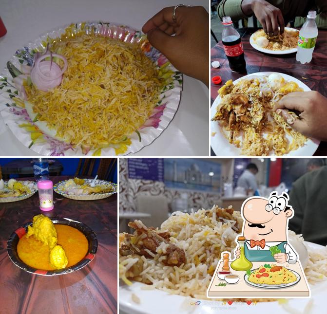 Food at Haji Biryani - Benachity