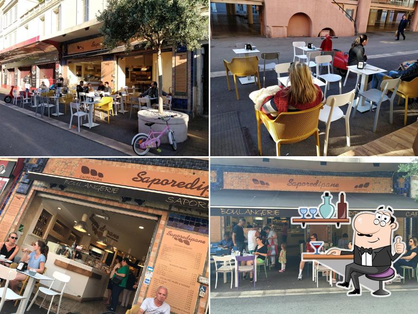 Découvrez l'intérieur de sapore di pane caffetteria