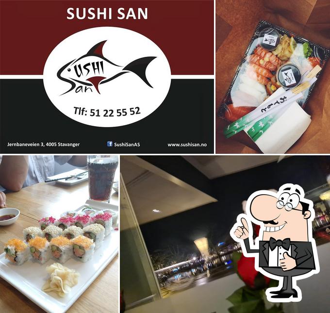 Here's a pic of Sushi San