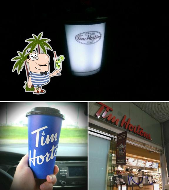 Voici une image de Tim Hortons