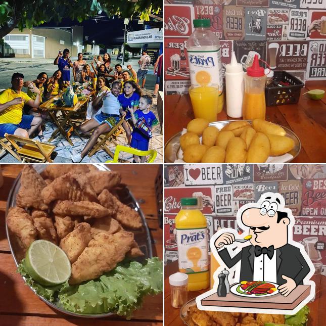 Comida em Maninhos bar