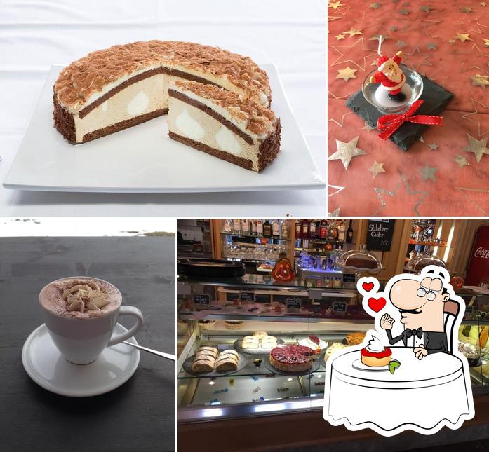 "SISI " Cafe-Bistro-Bar bietet eine Auswahl von Süßspeisen