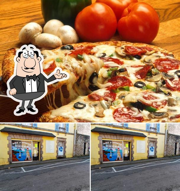 Vérifiez la photo représentant la intérieur et pizza concernant PIZZ'A DOMICILE