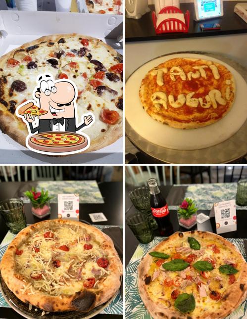 Essayez des pizzas à Pizza Rì