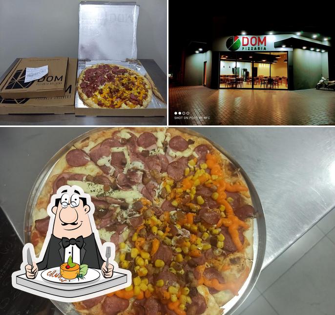 Comida em Pizzaria em Ivinhema - DOM Pizzzaria Delivery