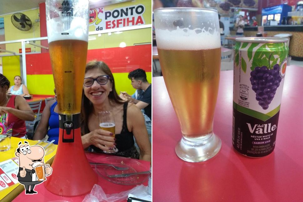 Peça uma tulipa de cerveja leve ou escura