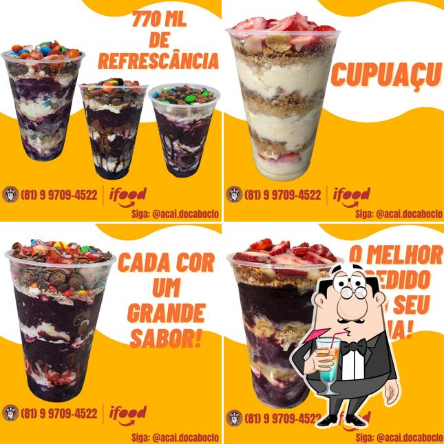 O Açaí do Caboclo se destaca pelo bebida e comida