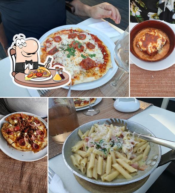 Order pizza at Buon Amici