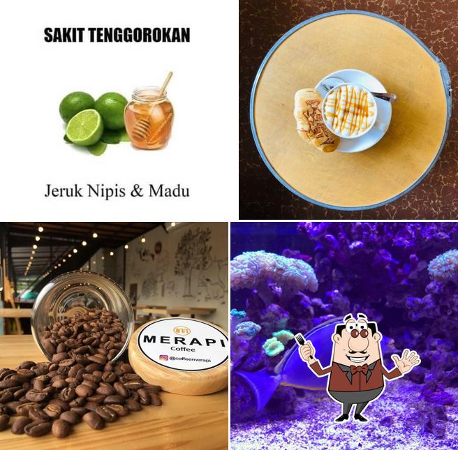 Comida en Merapi Coffee