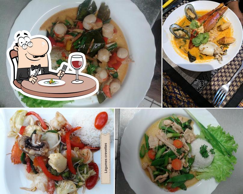 Nourriture à Thaï Udon Thani