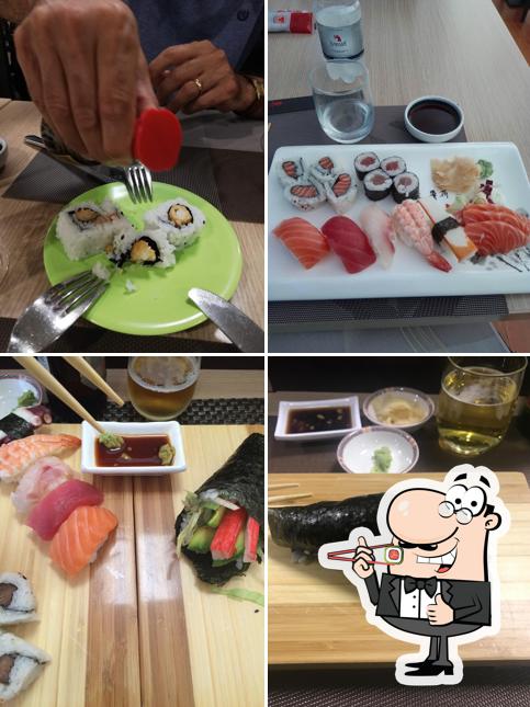 Prova le diverse opzioni di sushi