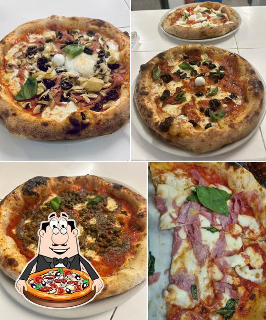 Choisissez des pizzas à Bella Napoli