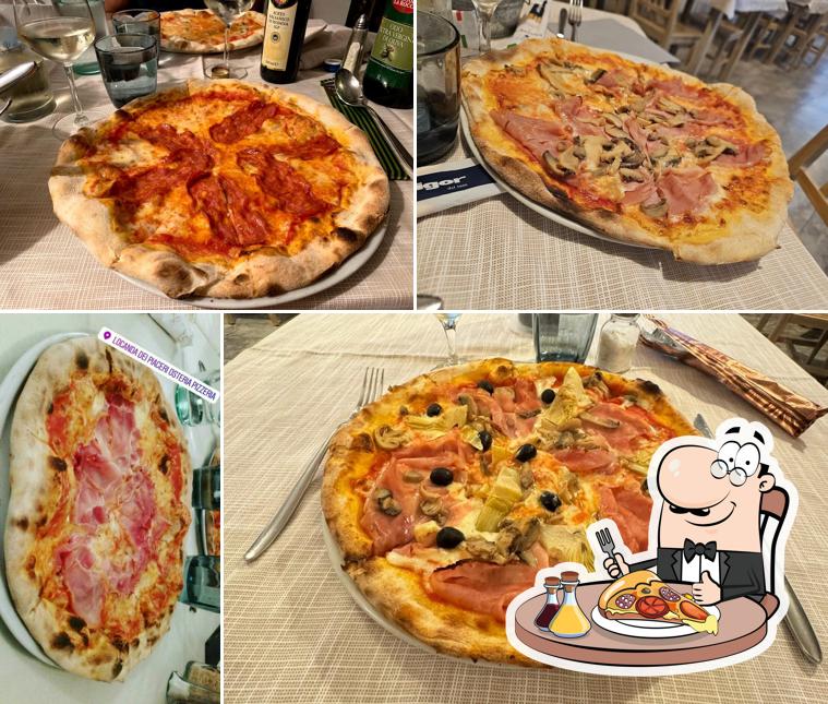 Prenez des pizzas à Ristorante Locanda dei Piaceri