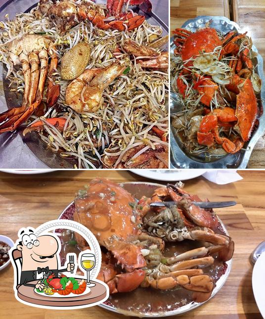 Get seafood at Fat Wok Resto