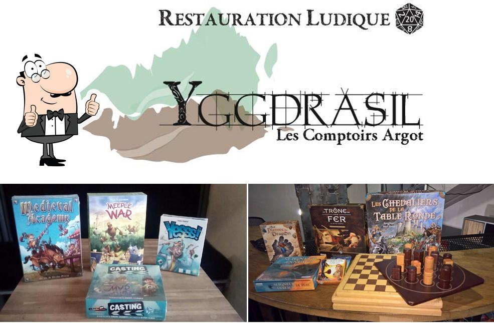 Look at this image of L'Yggdrasil Les Comptoirs Argot