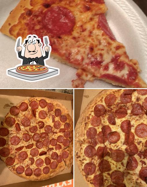 Order pizza at Little Caesars Pizza