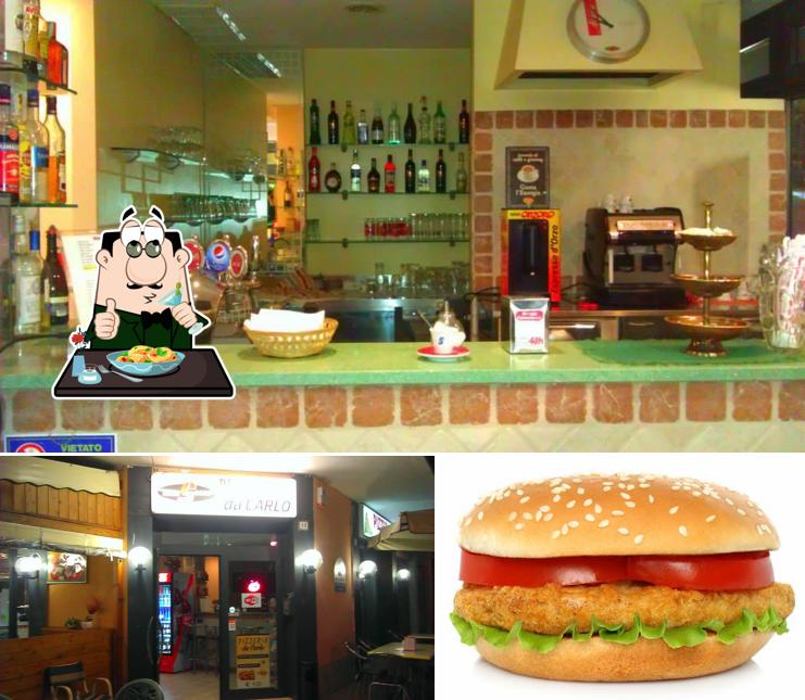 La immagine della cibo e interni di Pizza e kebab da Luca