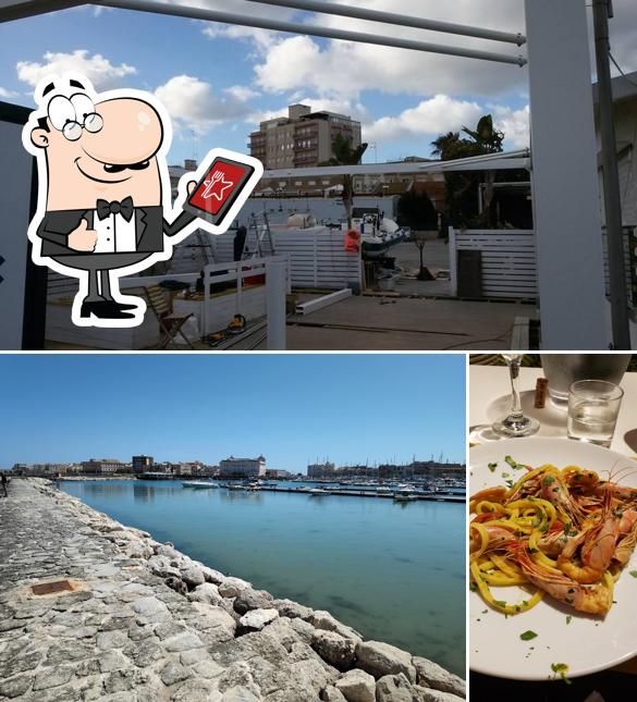 Goditi la vista dagli esterni di Trattoria Di Pesce "Il Pontile" - Ristorante Lounge Bar Siracusa