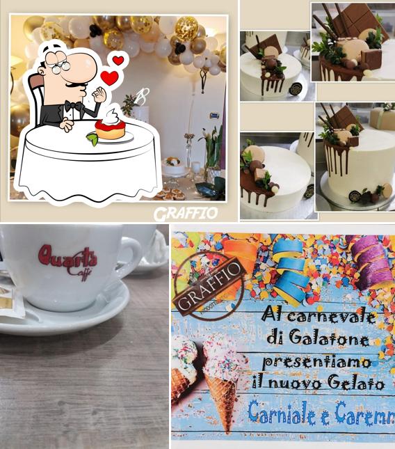 Non scordarti di ordinare un dessert a Graffio - Coffee Bar Pasticceria Gelateria