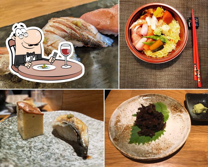 Food at Sushi Maruyama