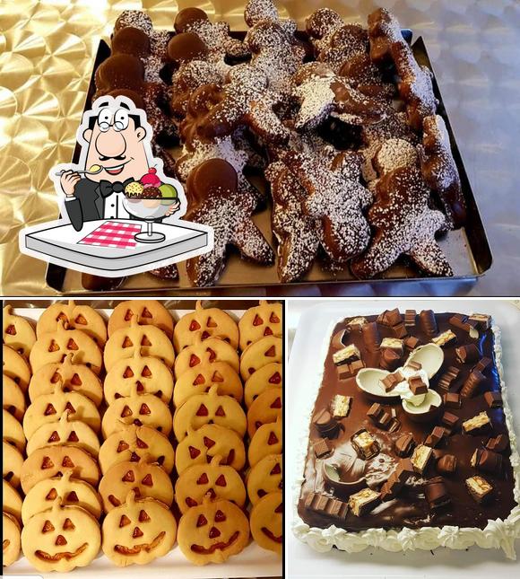 Forno Di Pastena propose une éventail de desserts