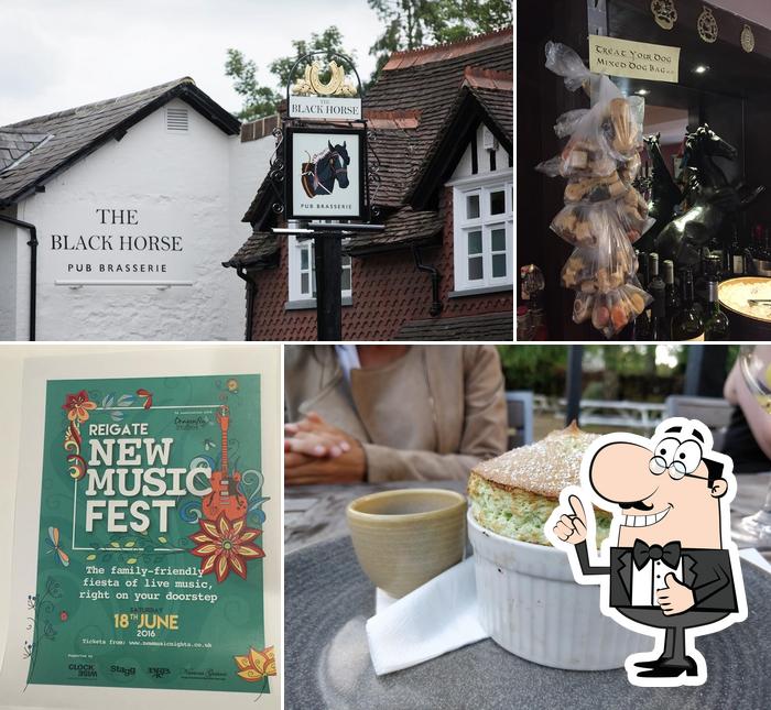 Pub y bar The Black Horse, Reigate, 93 West St - Carta del restaurante