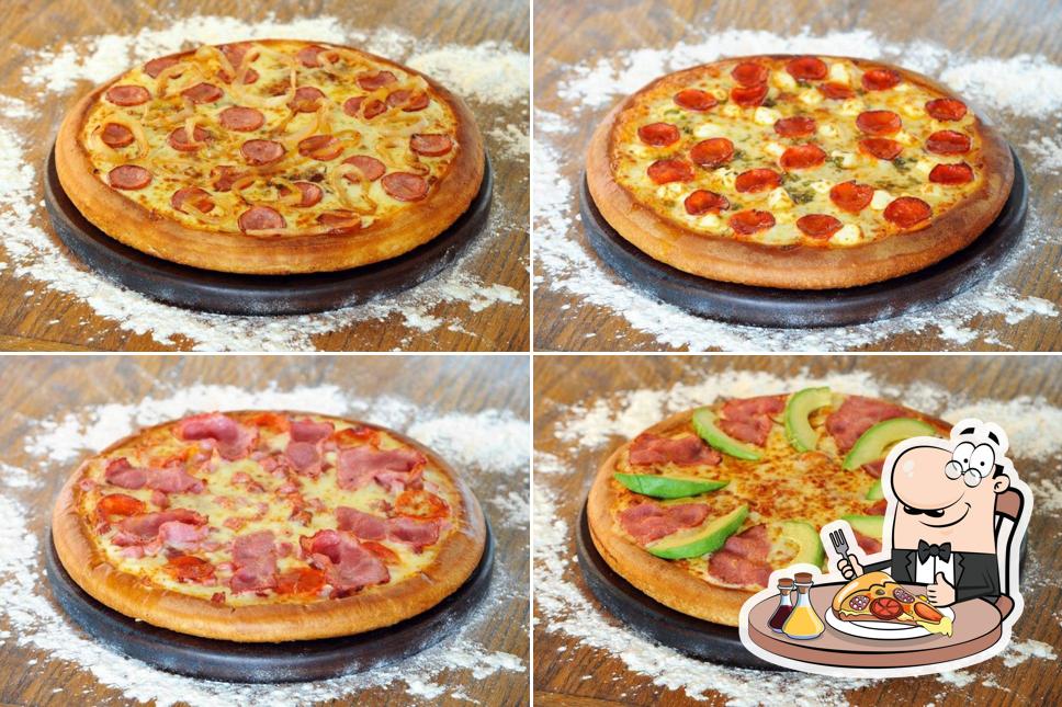 Choisissez différents genres de pizzas