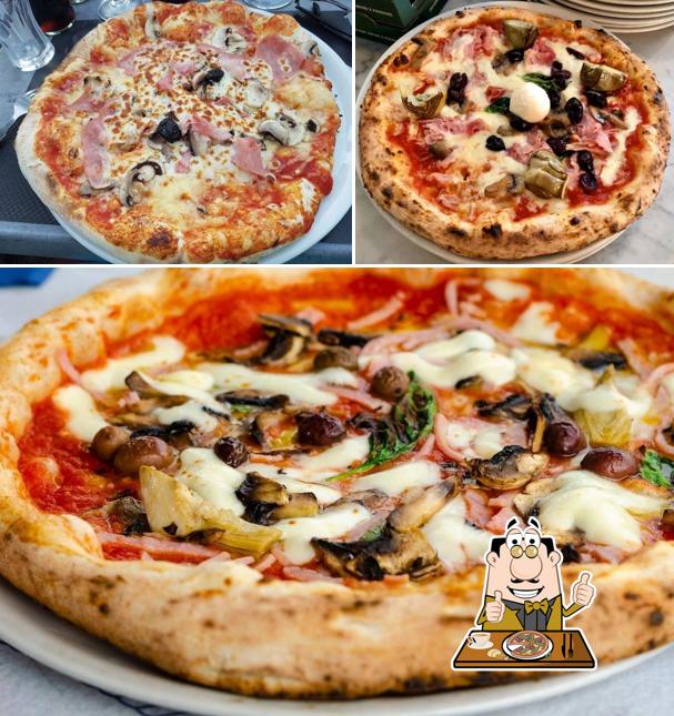 A Pizzeria Frumento, puoi ordinare una bella pizza