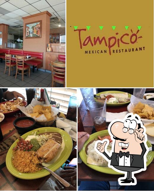 The interior of Tampico Mexican Restaurant