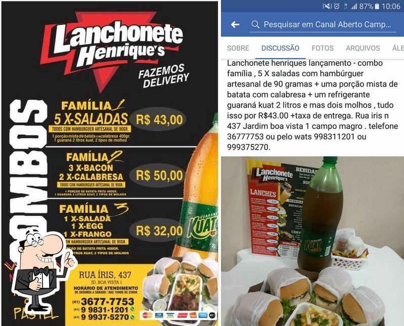 Lanchonete Henrique's image