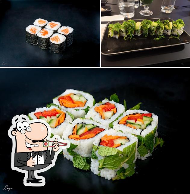 Essayez différentes options de sushi